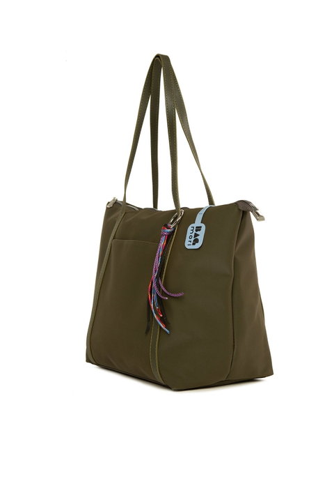 Zoozie Bags Bolso Tote de Satén Caqui Maxi